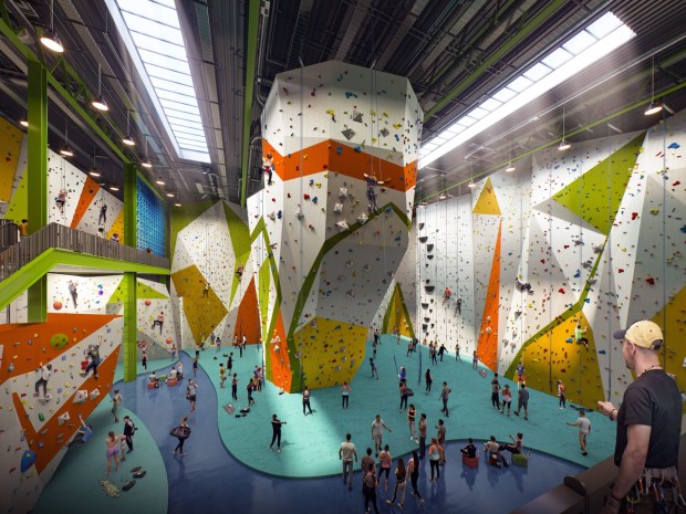 The first-of-its-kind, URWLD is a highly immersive active lifestyle destination, boasting 15 adventure sports and experiences in one indoor facility. (Rendering provided by URWLD)