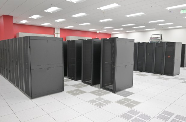 A room inside Expedient, a data center that has operated since 2021, is seen in Centennial on May 12, 2025. (Photo by RJ Sangosti/The Denver Post)