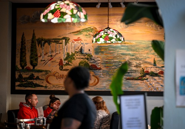Diners feast at Lechuga's Italian Restaurant in Denver on Sept. 17, 2024. (Photo by AAron Ontiveroz/The Denver Post)