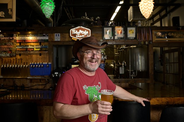 Owner Tim Myers poses for a portrait at Strange Craft Beer Company in Denver on Tuesday, July 1, 2025. (Photo by Hyoung Chang/The Denver Post)